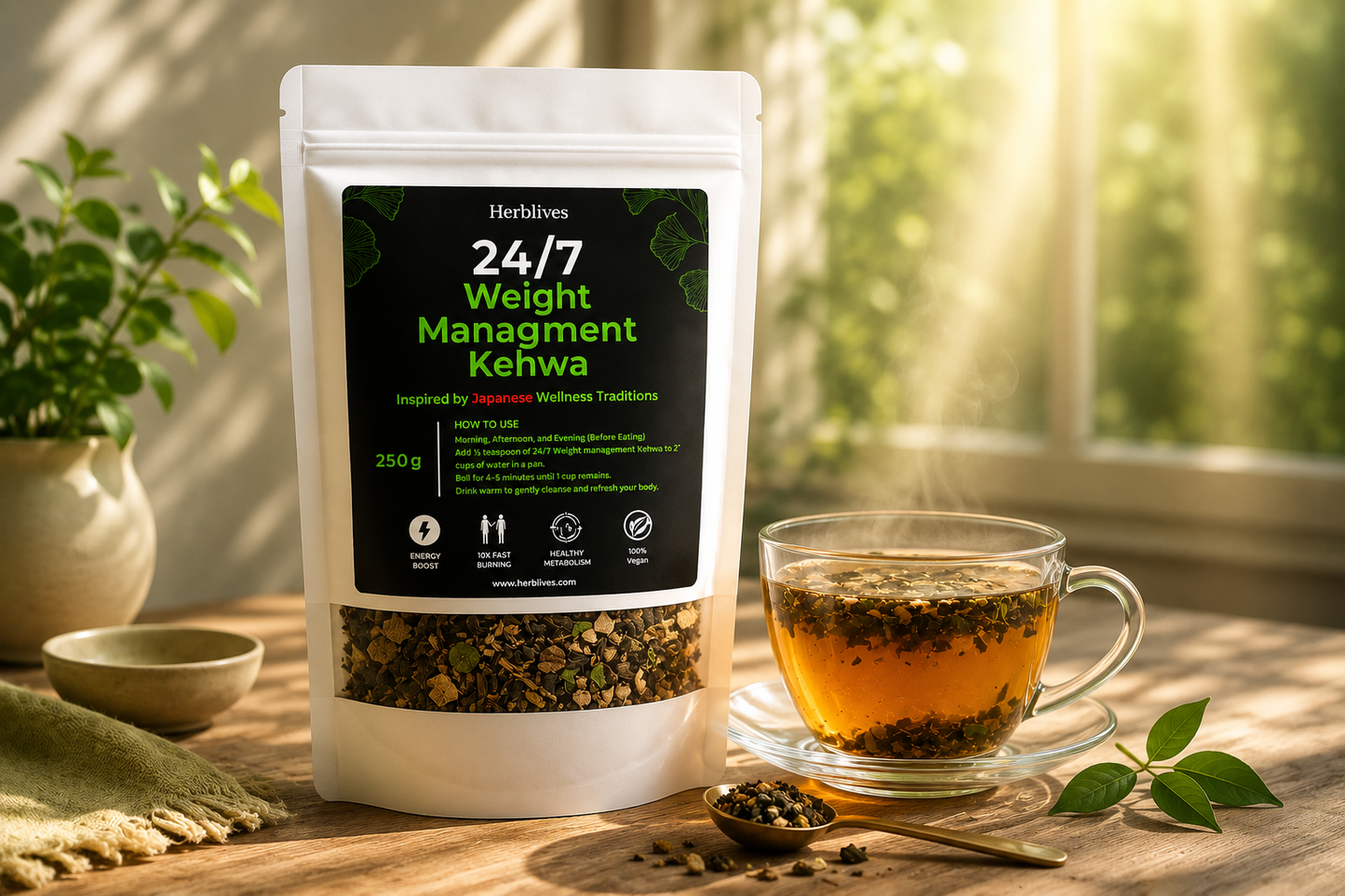 24/7 Japnesse Inspired Weight Managment Kehwa