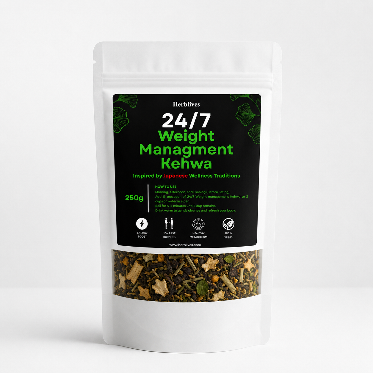 24/7 Japnesse Inspired Weight Managment Kehwa