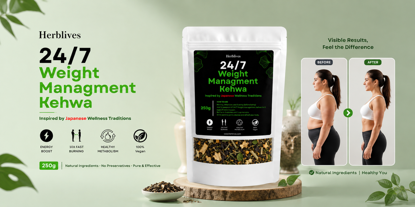 24/7 Japnesse Inspired Weight Managment Kehwa